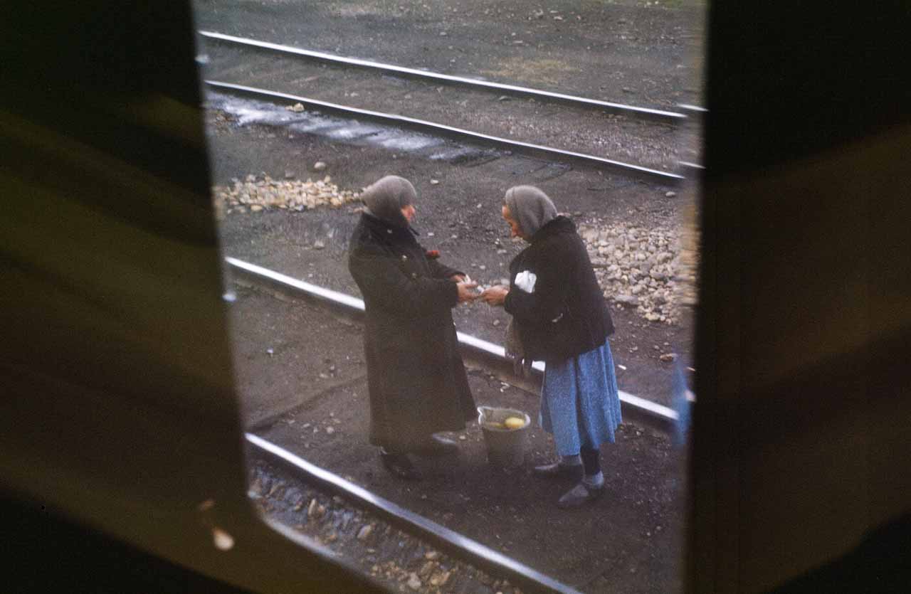 Вигляд із вікна потяга, місце невідоме