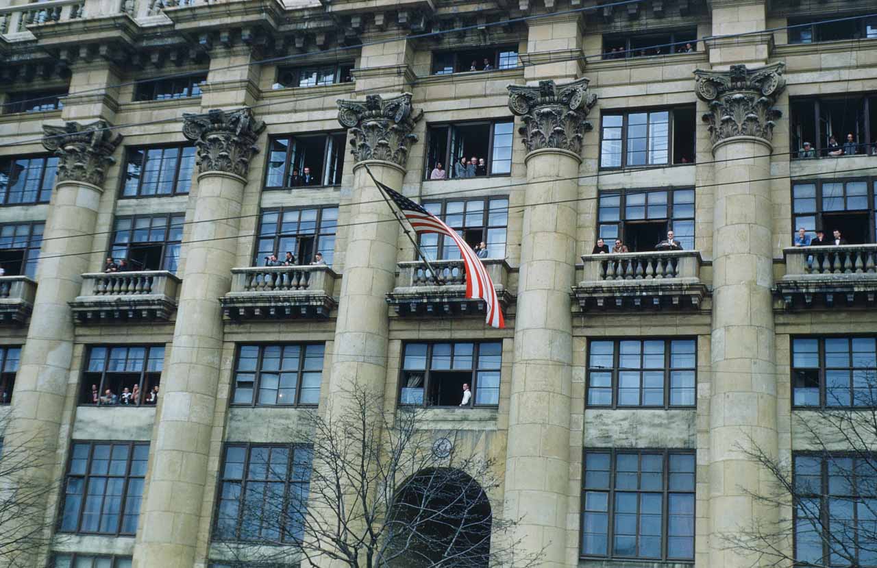 Вулиця Мохова, 13, де до 1953 року було розташоване американське посольство