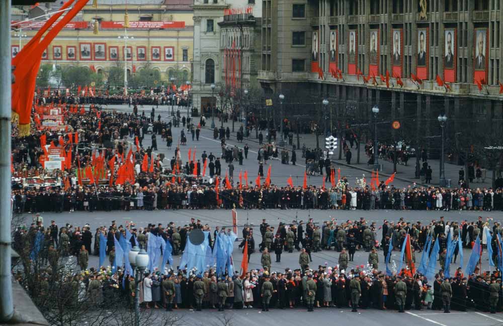 Парад на Манежній площі в Москві