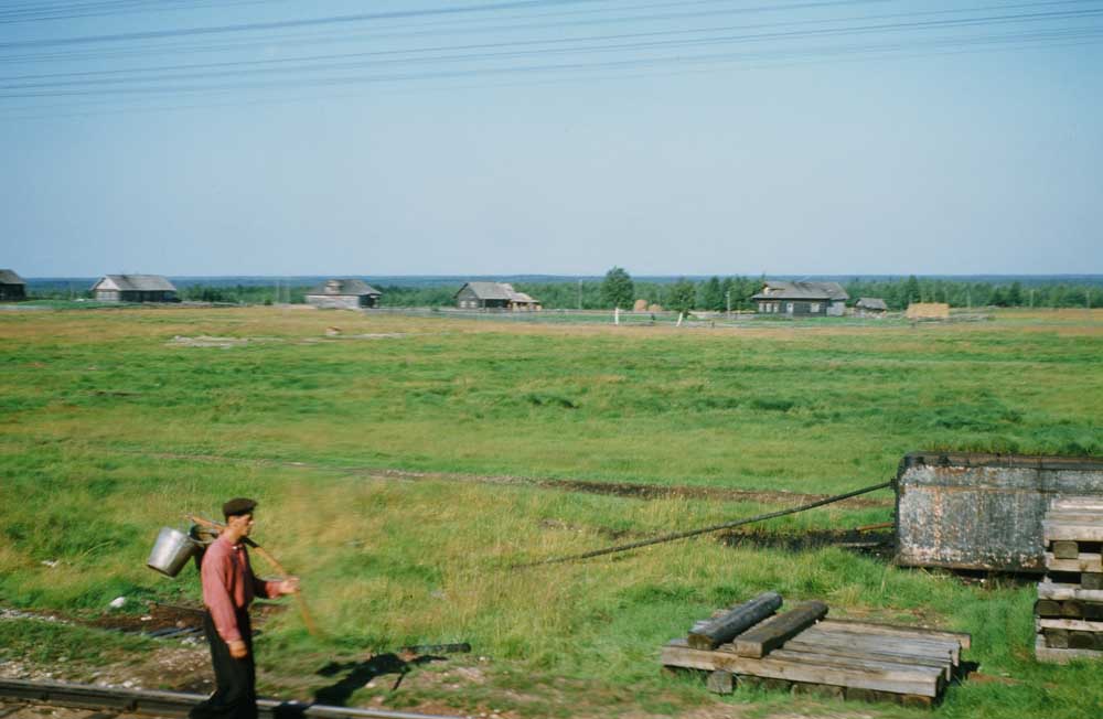 Фото з вікна поїзда, місце невідоме